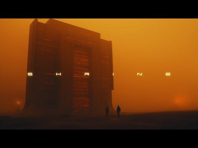 SHRINE: Blade Runner Meditation | Calming Cyberpunk Ambient Music for Peaceful Replicants