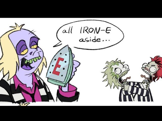 "Beetlejuice: Self-Sabatoge" by Spike R. Monster Comic Dub