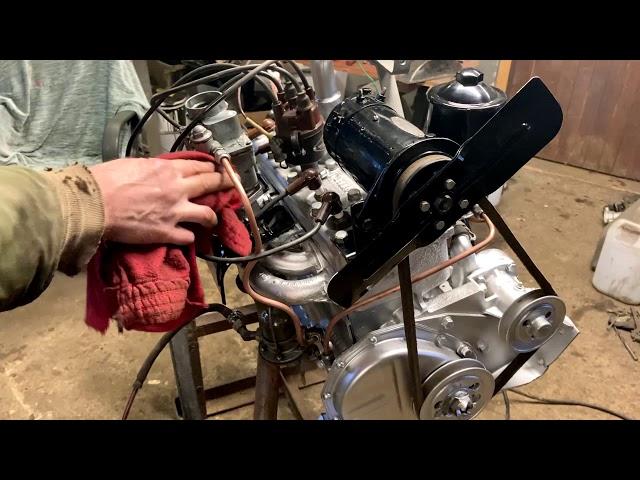 Old Rebuilt Soviet Engine FIRST START - M401 engine