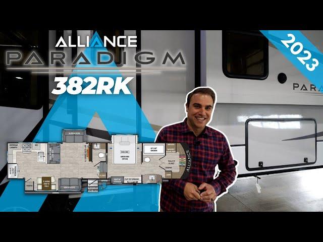 Tour the 2023 Paradigm 382RK Fifth Wheel (Rear Kitchen) by Alliance RV