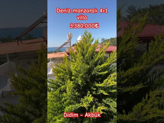 DİDİM AKBÜK’TE SATILIK 4+1 VİLLA #akbük #didim #satılıkvilla #villaturu