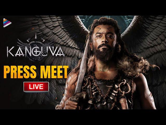 Kanguva Telugu Press Meet LIVE | Suriya | Bobby Deol | Devi Sri Prasad | Siva | Telugu Filmnagar