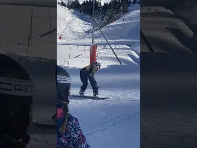 Snowboarding In Morzine #morzine #frenchskiresort #snowboarding #snow #snowday