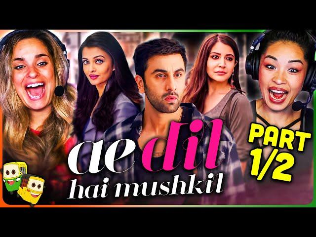 AE DIL HAI MUSHKIL Part 1/2 Movie Reaction! | Ranbir Kapoor | Aishwary Rai Bachchan | Anushka Sharma