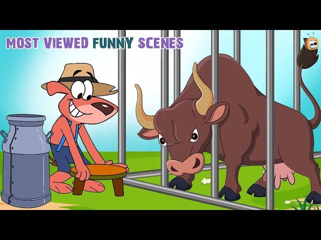 Most Viewed Funny Scenes | Compilation | Funny Cartoon Video | Rat-a-tat |Kids Cartoon |Chotoonz Tv.