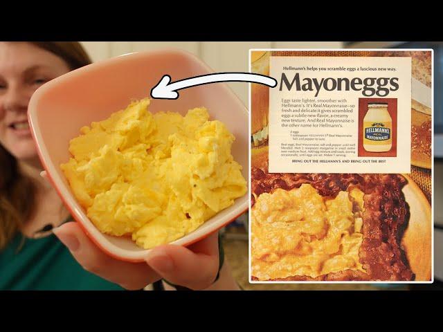 I tried MAYONEGGS. Yep, it's exactly what you think it is.