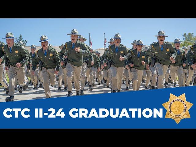 CTC II-24 Cadet Graduation Ceremony - California Highway Patrol