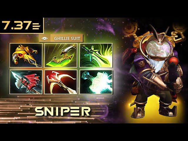 [CARRY] YATORO / RADDAN SNIPER 7.37 | #Dota2 #4K