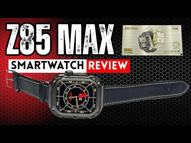 Z85 Max Smartwatch Review & Unboxing  Z85 Smartwatch With 3 Extra Band RD FIT Best Smartwatch
