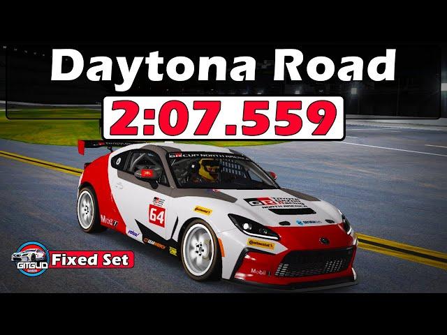 iRacing Toyota GR86 Daytona Road Track Guide - 2:07.559