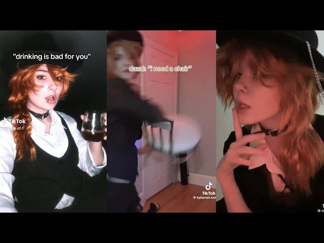 Bungo Stray Dogs Cosplay Tiktok Compilation | Soukoku | Happy Birthday Chuuya!