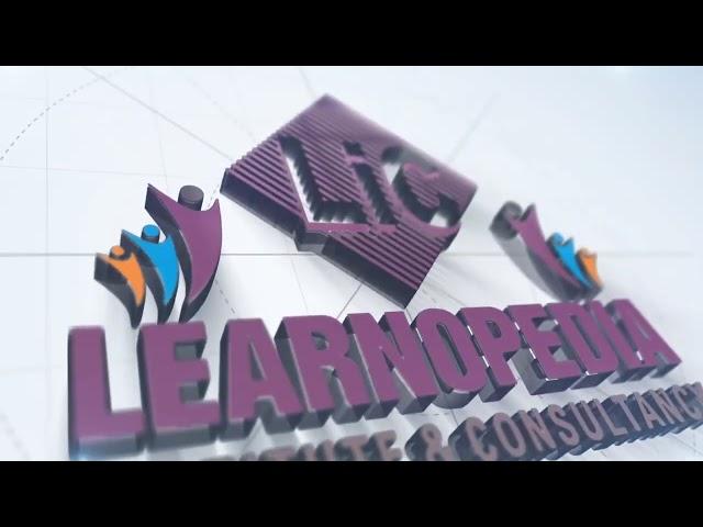 Learnopedia Institute & Consultancy | Official Logo Intro | Redefining Excellence