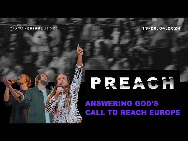 Friday Night Session | PREACH Conference w/ Todd White #awakeningeurope