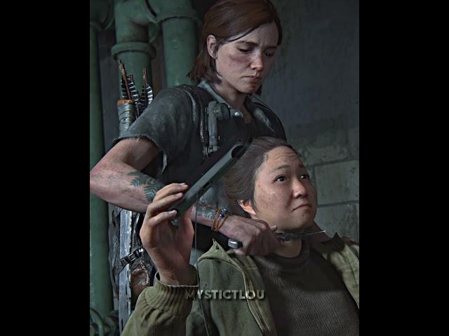 Ellie Kills A WLF Soldier | The Last of Us Part II #shorts