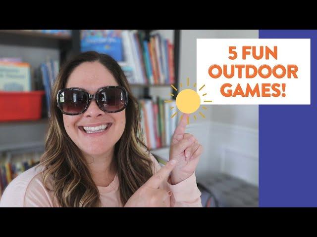 5 Fun & Educational Summer Activities for Kids ages 5-8 // outdoor activities for K-2