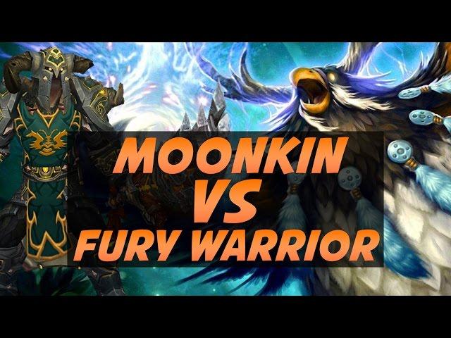 Moonkin Druid vs. Fury Warrior Duels - Legion PvP