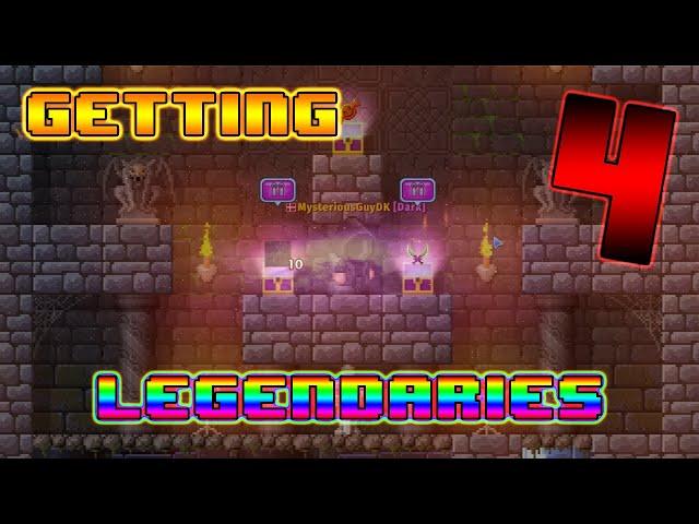 Getting 4 Legendaries in Black Tower! - Pixel Worlds