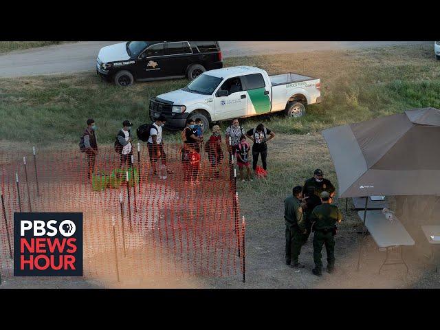 News Wrap: New migrant emergency builds along the Texas border with Mexico