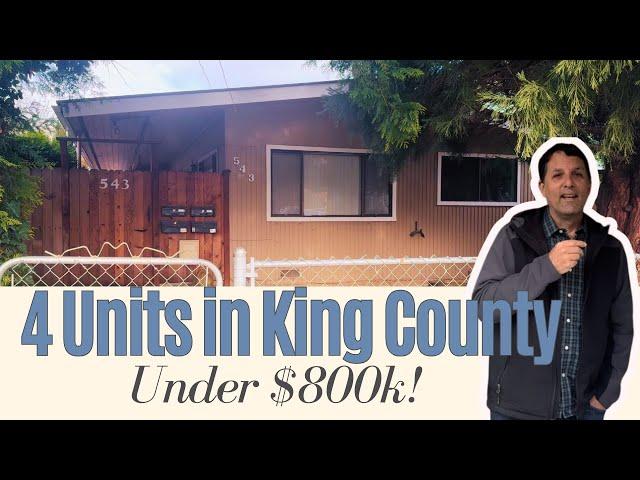 Investment Property Tours | Renton, Wa 4-Plex