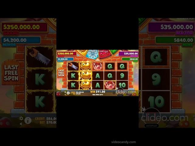 Brick House Bonanza Slot! Bonus Buy! SENSATIONAL!