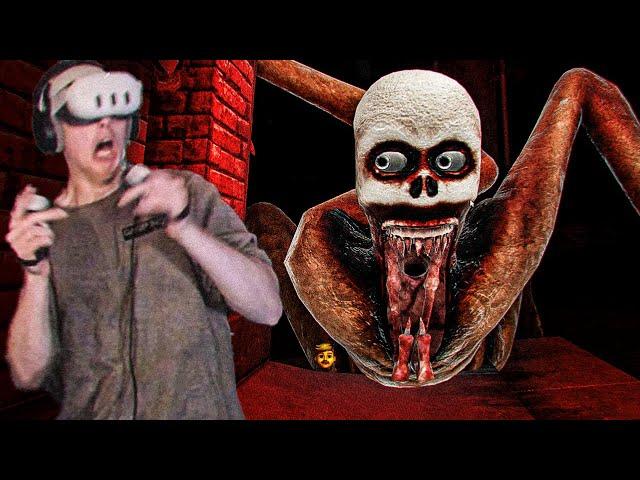this vr horror game had us LOSING our minds...