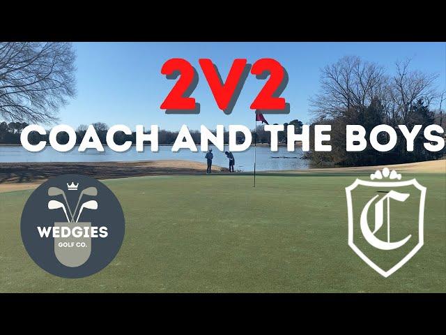 2v2 Golf Scramble at Cabarrus Country Club | Wedgies Golf Co