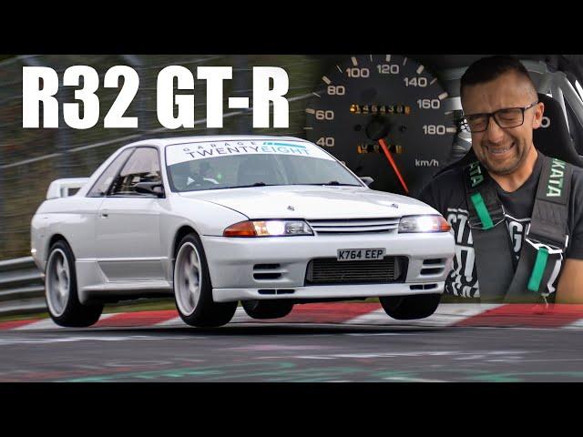 Between FEAR & AWE: Nissan Skyline R32 GT-R on the Nürburgring!