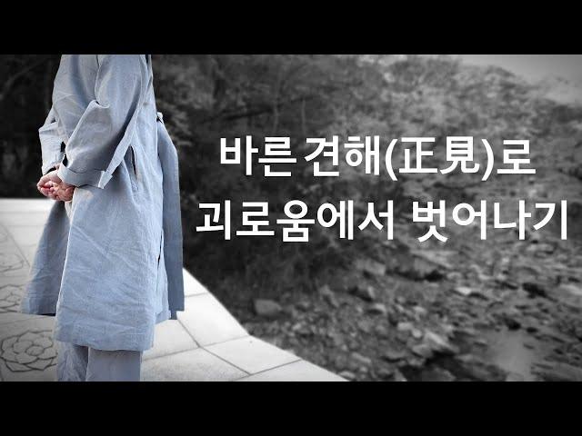 괴로움에서 탈출하는 마음의 프레임, 바른 견해(정견)ㅣ혜안스님의 일요법회