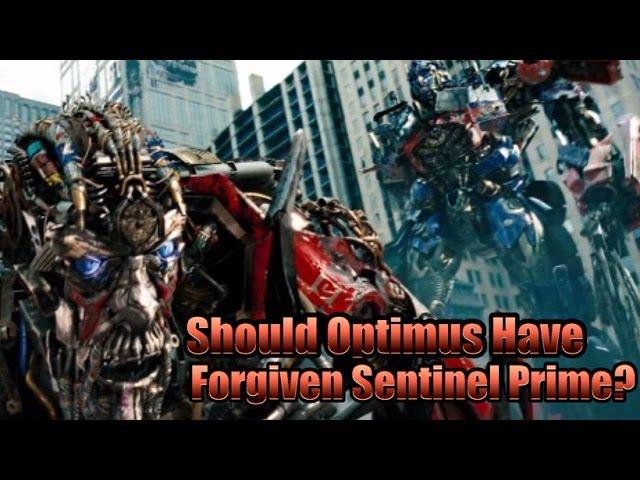 Transformers - Should Optimus Have Forgiven Sentinel Prime in DOTM?