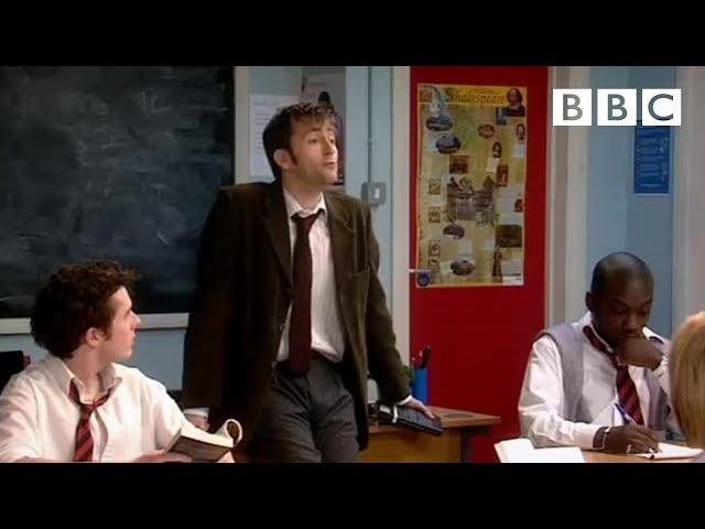 David Tennant is Catherine Tate's new English teacher! | Comic Relief - BBC