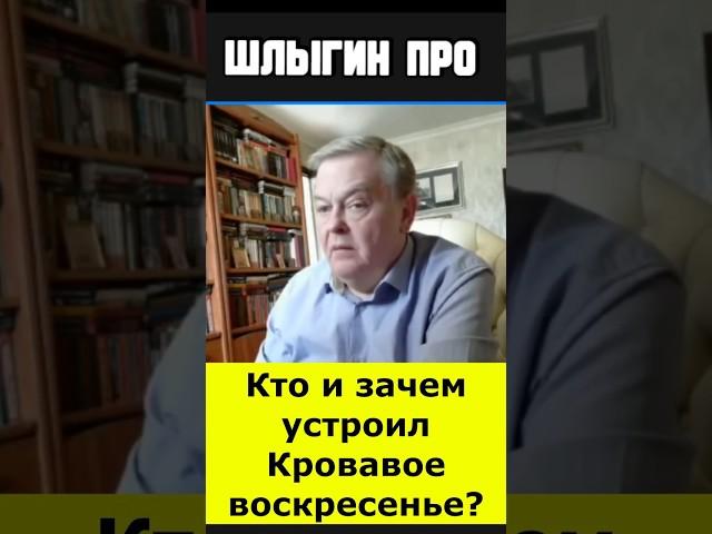Евгений Спицын про настоящих организаторов Кровавого воскресенья #Спицын #история #видео #history