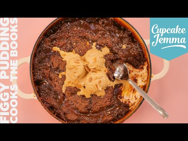 Malty Figgy Pudding Recipe & Tutorial | Cooks The Books | Cupcake Jemma