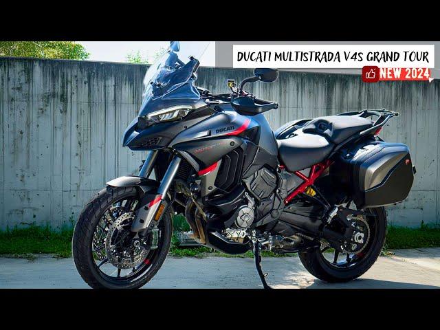 NEW 2024 DUCATI MULTISTRADA V4S & V4S GRAND TOUR Providing Maximum Comfort and Security