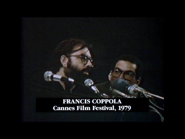 francis ford coppola talking about apocalypse now and cinema.