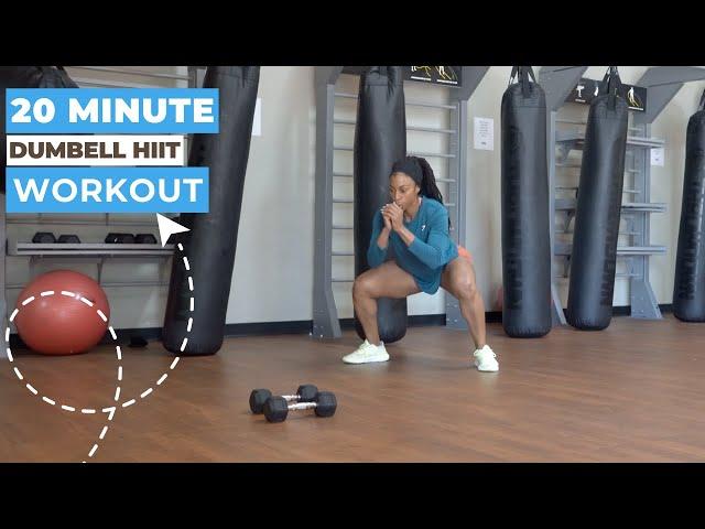 20 Minute Dumbbell HIIT Workout