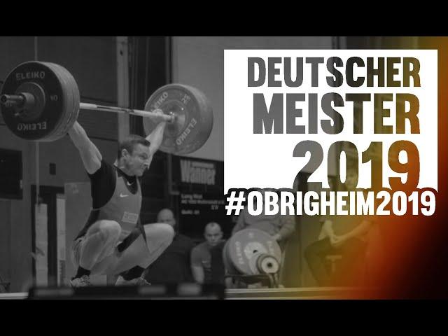 German Weightlifting Championship 2019 in Obrigheim