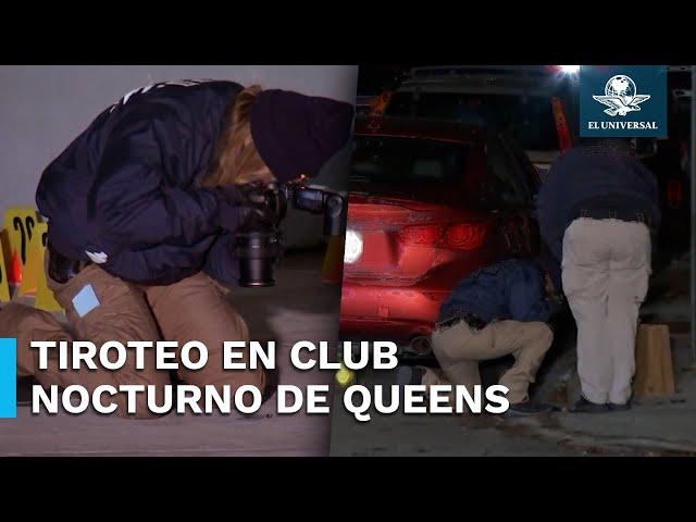 Tiroteo masivo en club nocturno de Queens deja al menos 10 heridos