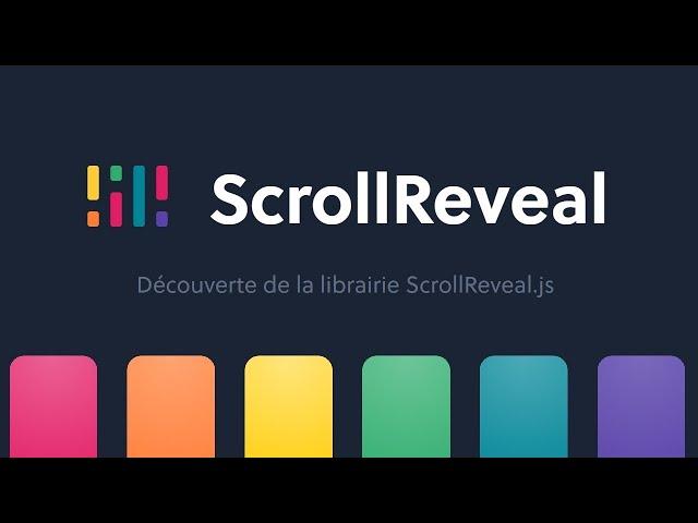 Discover ScrollReveal - animate elements into view