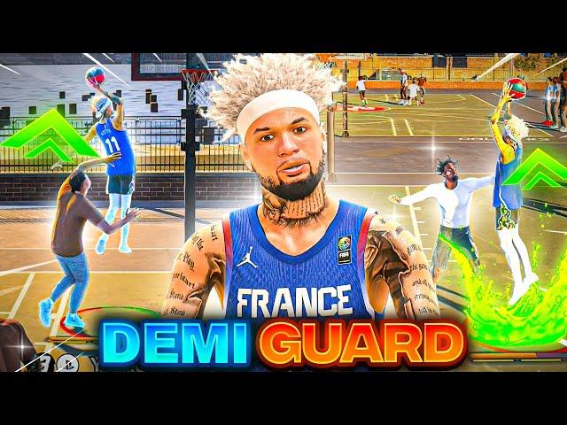 THIS *NEW* 6'4 2-Way DEMI GUARD IS GAME BREAKING! BEST BUILD IN NBA 2K25!