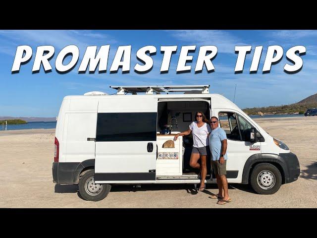 Promaster Tips - Purchasing and Maintaining a Used Camper Van  | Van Life Conversion