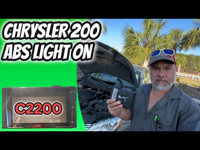 Mobile Mechanic Tackles Tricky Chrysler 200 ABS Repair!