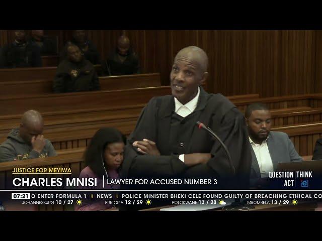 Justice For Meyiwa | 'All hogwash and fabrication' -  Advocate Charles Mnisi