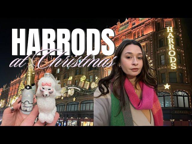  Harrods Christmas Tour 2024 | A Magical Holiday Experience at London's Iconic Department Store 