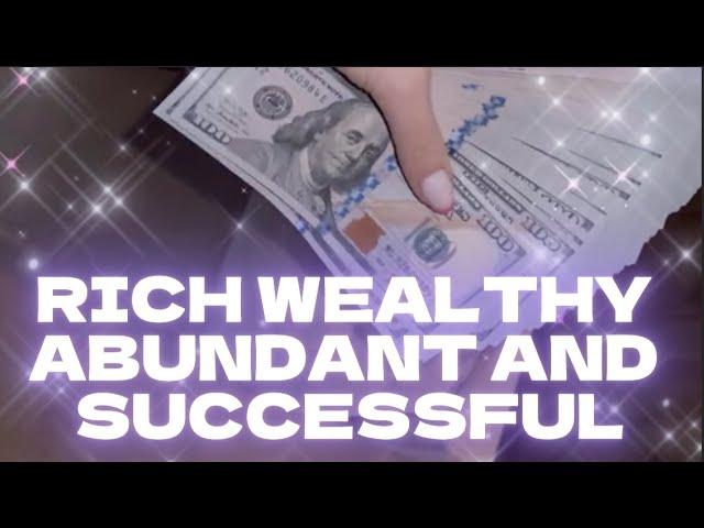 RICH, WEALTHY, ABUNDANT, AND SUCCESSFUL [VISUALIZATION SUBLIMINAL] - EXTREMELY POTENT