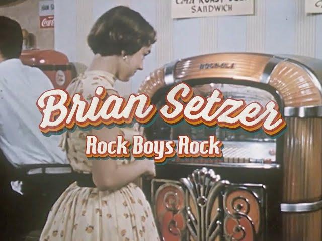 Brian Setzer - Rock Boys Rock (Official Music Video)