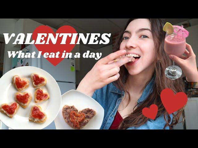 What I Eat In A Day ️ VALENTINES DAY EDITION ️