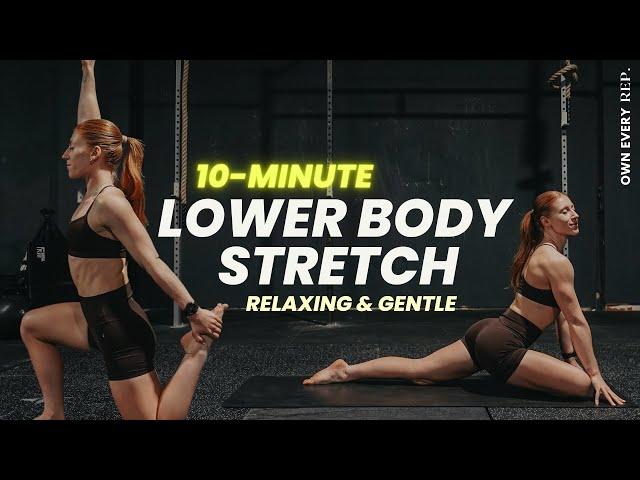 10 Min. Lower Body Stretch | Gentle, Beginner-Friendly | Daily Routine for Flexibility