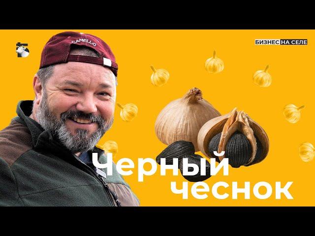 Черный чеснок со вкусом мармелада. Как фермер из Татарстана создает необычный продукт