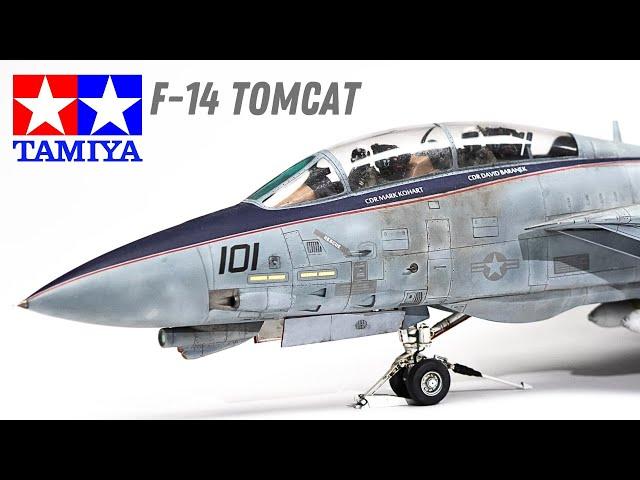 Grumman F-14 Tomcat - Tamiya 1/48 Scale | Full build video