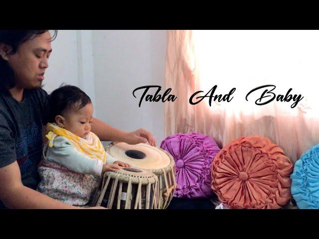 Tabla and Baby ️ | Darjeeling | Yogesh Limbu Tabla